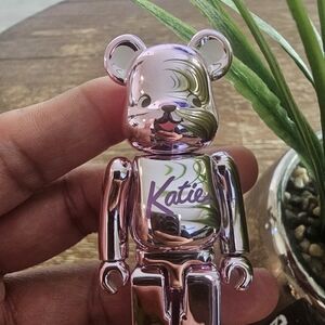 Katie Be@rbrick Pink Metallic Color. Excellent Condition No Box Or Card.